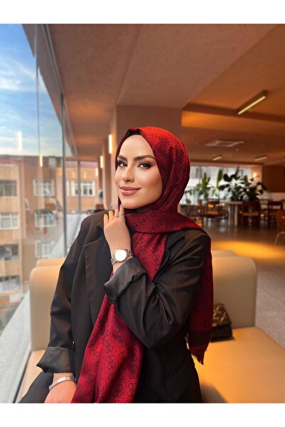 MODA ÇİFT TARAFLI D DESEN İPEK KAŞMİR ŞAL