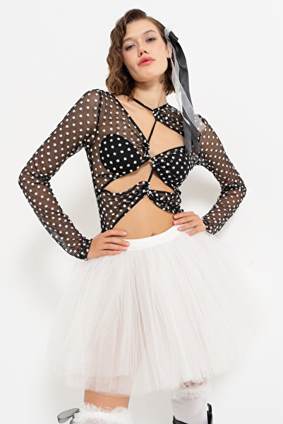 Kikiriki Off white Tütü Etek