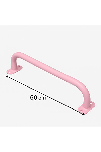 BAUMFEE Çocuk Tirmanma Demiri , 1 Adet Monkey Bar (60cm) PASTEL PEMBE