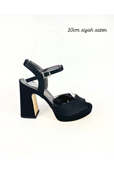 10cm black satin single face, non-slip underneath, running guaranteed.