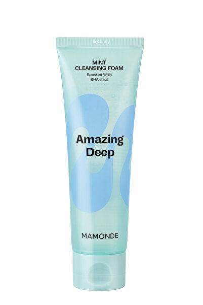 MAMONDE Amazing Deep Mint Cleansing Foam - Gözenek Önleyici Salisilik Asitli ...