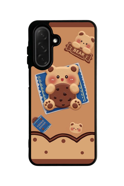 Aksel Kılıf حافظة سوداء غير لامعة متوافقة مع هاتف Samsung Galaxy A36 – سيليكو...