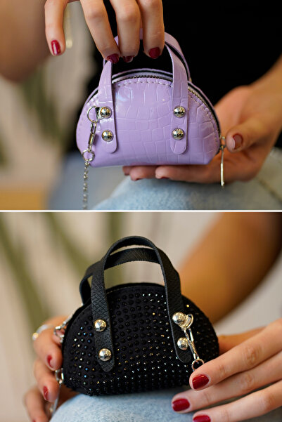 torime Geantă de umăr și de braț pentru femei Mini Binary Long Strap