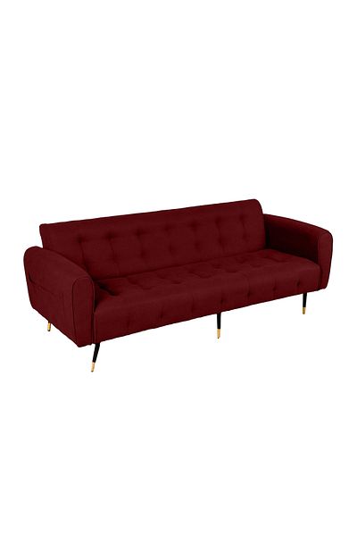 BACK COMFORT SleepEase Linen Sofabed – Convertible 2in1 Couch & Bed