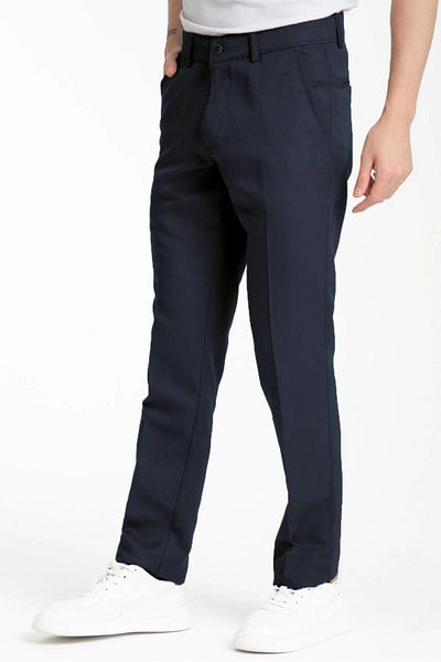 Güray Store Men's Classic Cut Linen Trousers