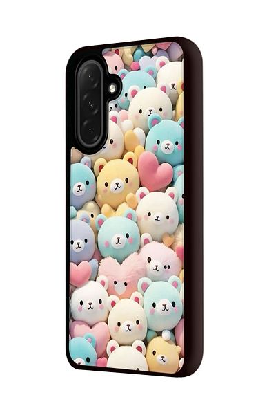Aksel Kılıf Samsung Galaxy A16 Compatible Matte Black Case – Soft Silicone, Protective, Shock Absorbing Cover