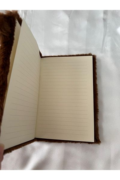 PARLAK EVREN Plush Notebook with Teddy Bear