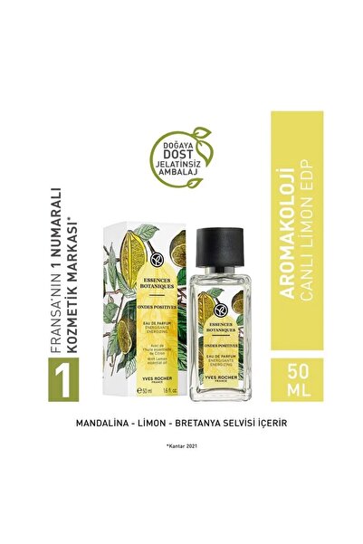 Yves Rocher Aromakoloji- Canlı Limon EDP - 50 ml