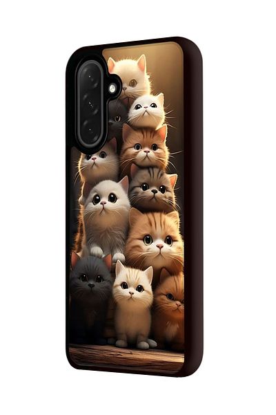 Aksel Kılıf Samsung Galaxy A36 Compatible Matte Black Case – Soft Silicone, Protective, Shock Absorbing Cover