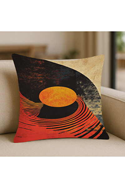 TURKISHRUG KINGDOM غطاء وسادة منقوش باللون الأزرق على الطراز العرقي – مقاس 43...