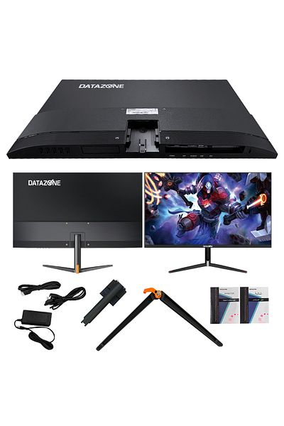 Datazone 27" Gaming PS5 Monitor, FHD IPS, 1ms 165Hz, G-Sync/FreeSync, HDR, HDMI/DP/USB, Speakers, Black