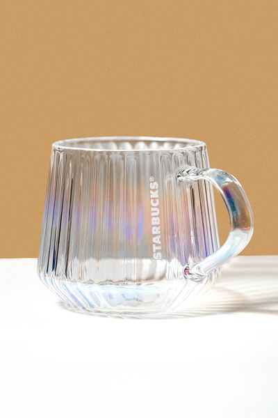 Starbucks Glass Mug Mug Reflects Color in Light - 325ml