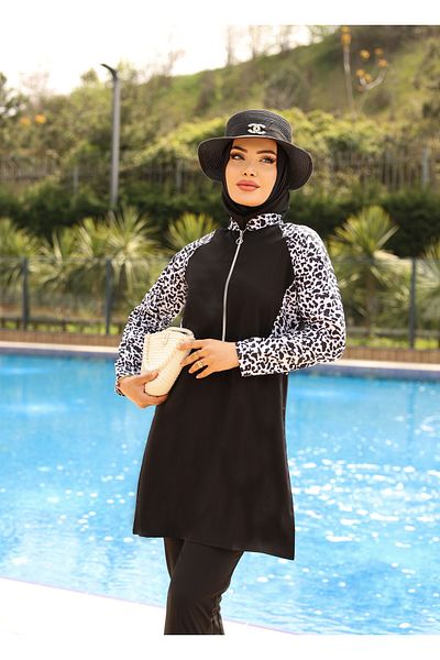 KXSPOR Hijab Swimsuit-Parachute Full Covered Hijab Swimsuit - Sea and Pool Hijab Swimsuit