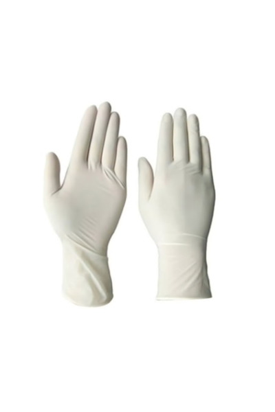 OptiTect Latex Medical Examination Gloves (L) 100 Pieces