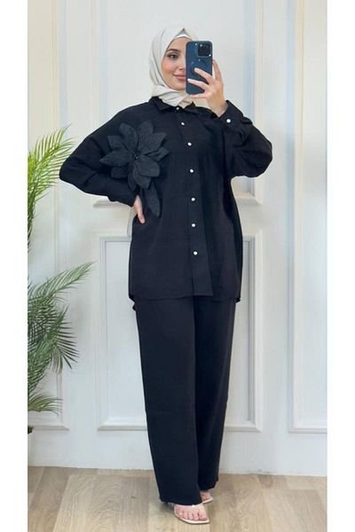 Tebrikler tekstil costum hijab pentru femei model G2871