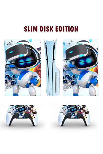 KT Decor Astro Bot Playstation 5 Full Sticker Kaplama Seti