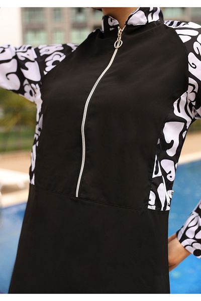 KXSPOR Kx - Hijab Swimsuit-Parachute Full Covered Hijab Swimsuit - Sea and Pool Hijab Swimsuit