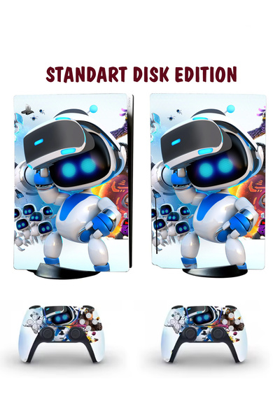 KT Decor Astro Bot Playstation 5 Full Sticker Kaplama Seti