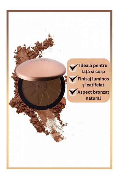 NOTE Bronzing Powder 30 – Intense Contour, Very Dark Beige