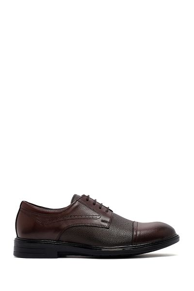 Derimod Men's Brown Laced Leather Classic Shoes 25Sfd676214