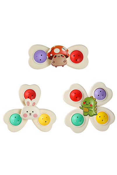 Choice عجلة شفط فطر لعبة دوارة ممتعة متعددة المشاهد قابلة للعب صغيرة محمولة شفط الامتزاز sm