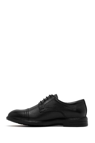 Derimod Men's Black Laced Leather Classic Shoes 25Sfd676214