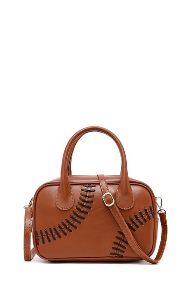 Derimod Women's Tan Long Strap Classic Shoulder Bag 25Sbd202418