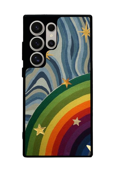 BGAKSESUAR Samsung Galaxy S22 Ultra Compatible Matte Black Case – Soft Silico...