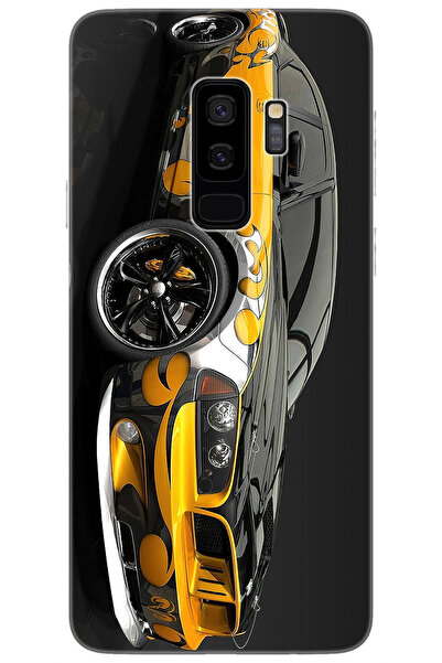 Samsung Galaxy S9 PLUS (SM-G965F) Compatible Case Patterned Silicone Carros Velose NGK:292 CP-iMj61P6