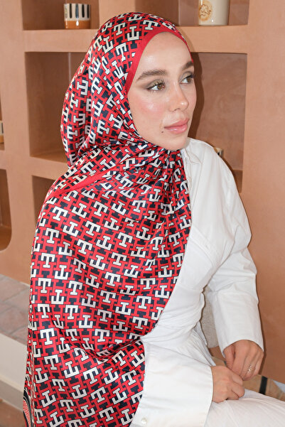 diorel H Desen Monogrom Vual İpek Şal