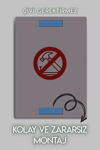 DekorHane Metal Tablo - The Last Of Us, Oyun Dizi Film Dekoratif Poster