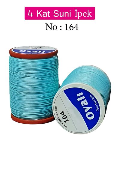 YenisiniAl Embroidered 4 Layers Rayon Yarn Needlepoint Needlepoint Beading Floss Crochet Embroidery No:164