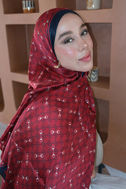 diorel Kelepçe Desen İpek Vual Şal