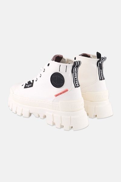 Palladium Women Medium Revolt Hi Tx Lace Up Ankle Boots, White