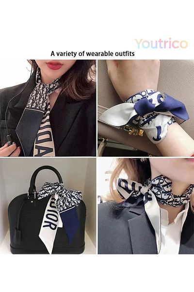 Youtrico Scarf with Chess & Card Patterns