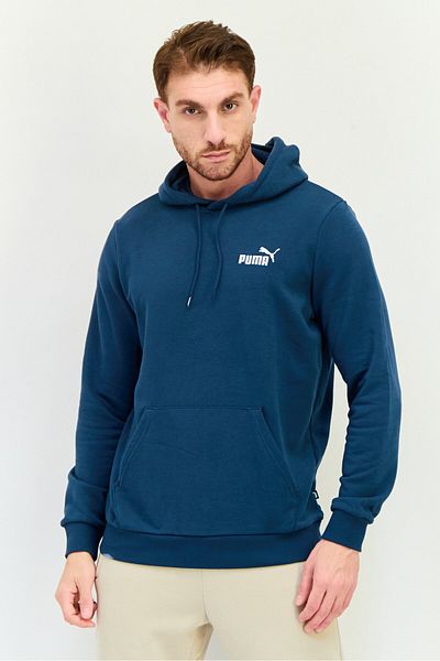 Puma Men Sportswear Fit Long Sleeve Outdoor Hoodie, Dark Blue
