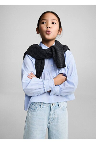 MANGO Kids Džíny s bezešvým culotte na nohavicích