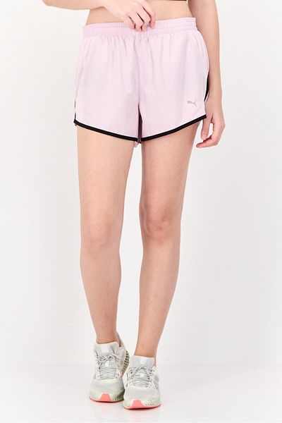Puma Women Sportswear Fit Training Shorts, Grape Mist