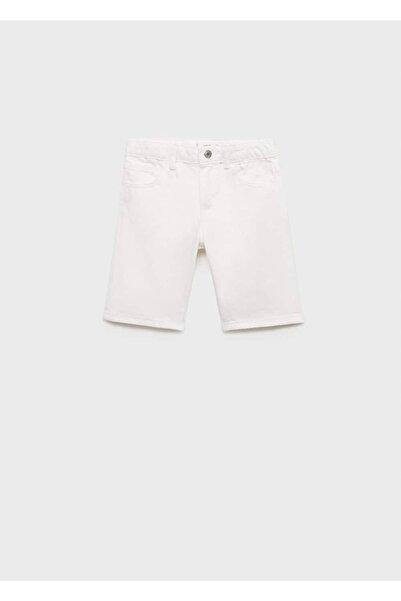 MANGO Kids Denim bermuda şort