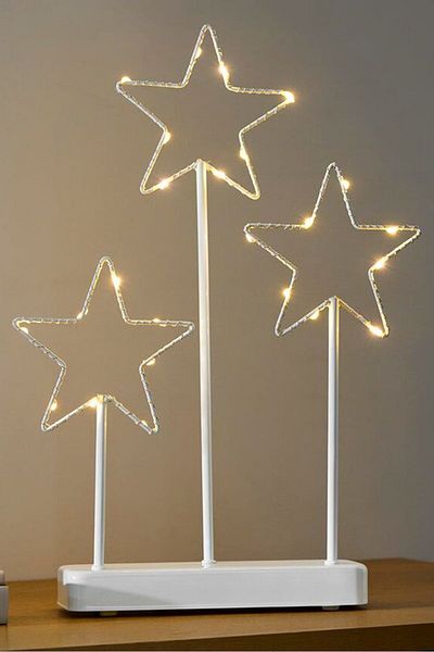Tchibo Led Standing Stars, White
