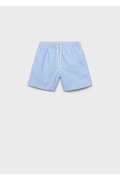 MANGO Kids Çizgili mayo