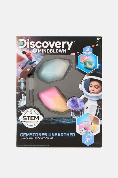 Discovery Channel Gemstones Unearthed 2-pack Mini Excavation Kit