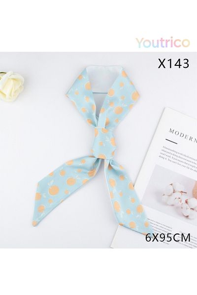 Youtrico Scarf with Flower Patterns