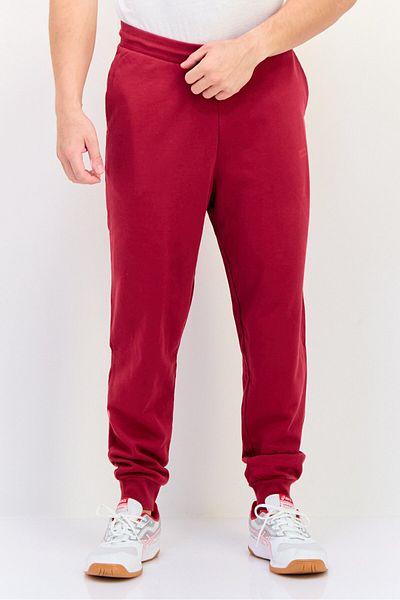 Levi's Men Regular Fit Brand Logo Jogger Pants, Maroon