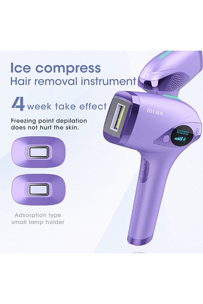 Mlay T4 Laser Hair Removal Device Ice Cooling Epilator Can't Replace Lens