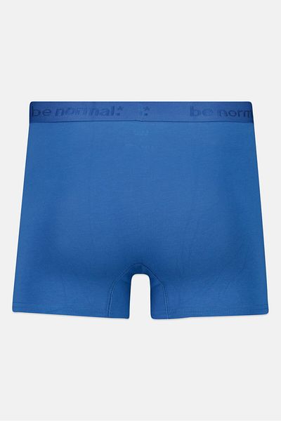 CELIO Men 1 Piece Solid Boxer Brief, Blue