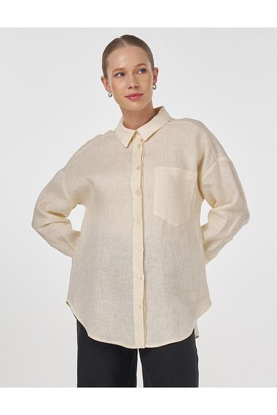 Kayra Tunic Ka-B25-21257 Cream