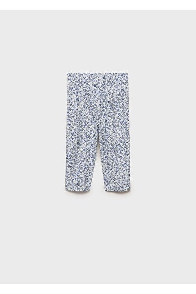 MANGO Baby Desenli koton pantolon