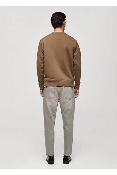 MANGO Man Regular kesim pamuklu sweatshirt