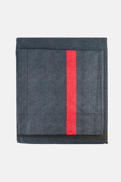 Nautica 3 Pieces Bristol Heather Bedsheet With Pillow Case Set, Charcoal